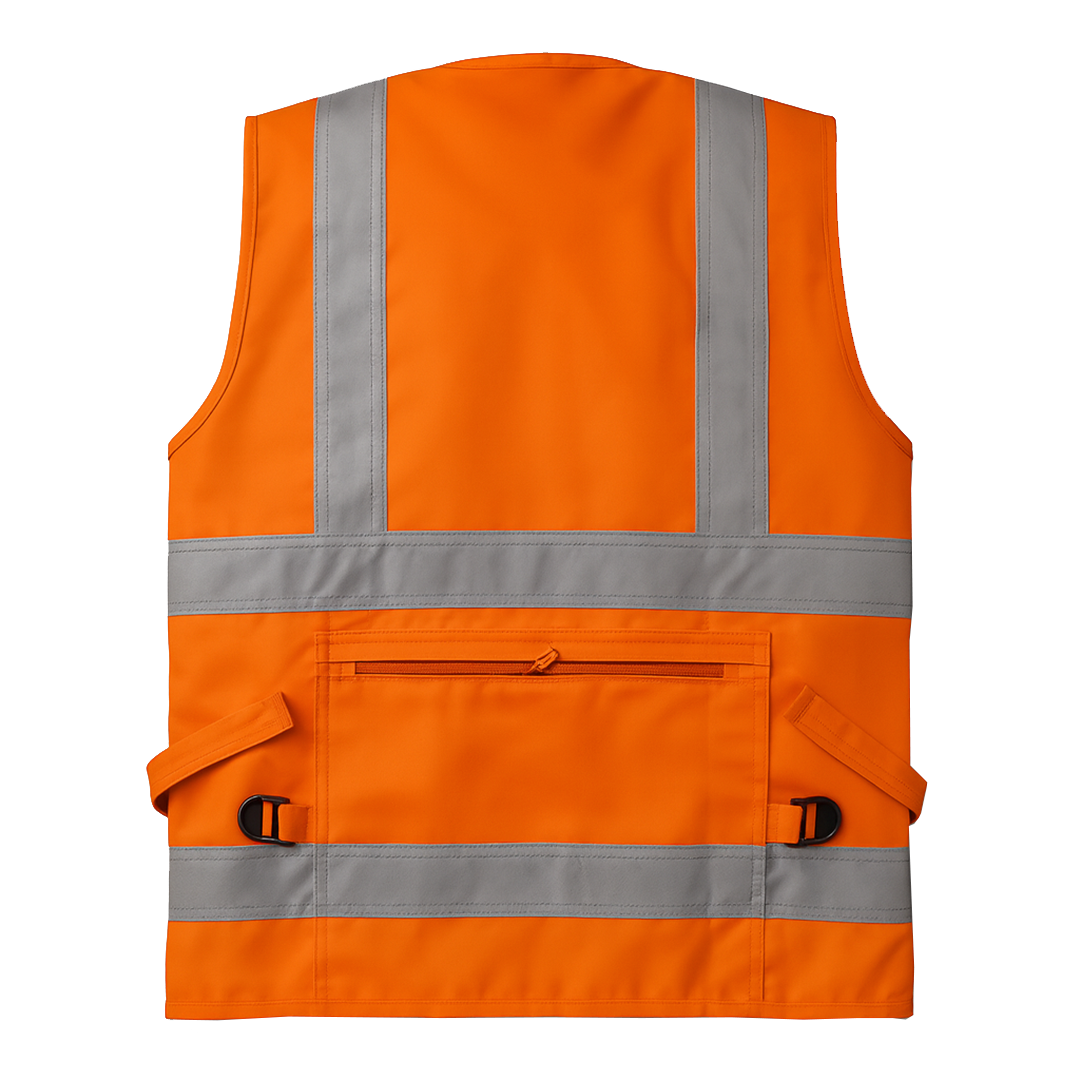 chaleco ch 27 drill poliéster con cinta reflectiva 3m 8912