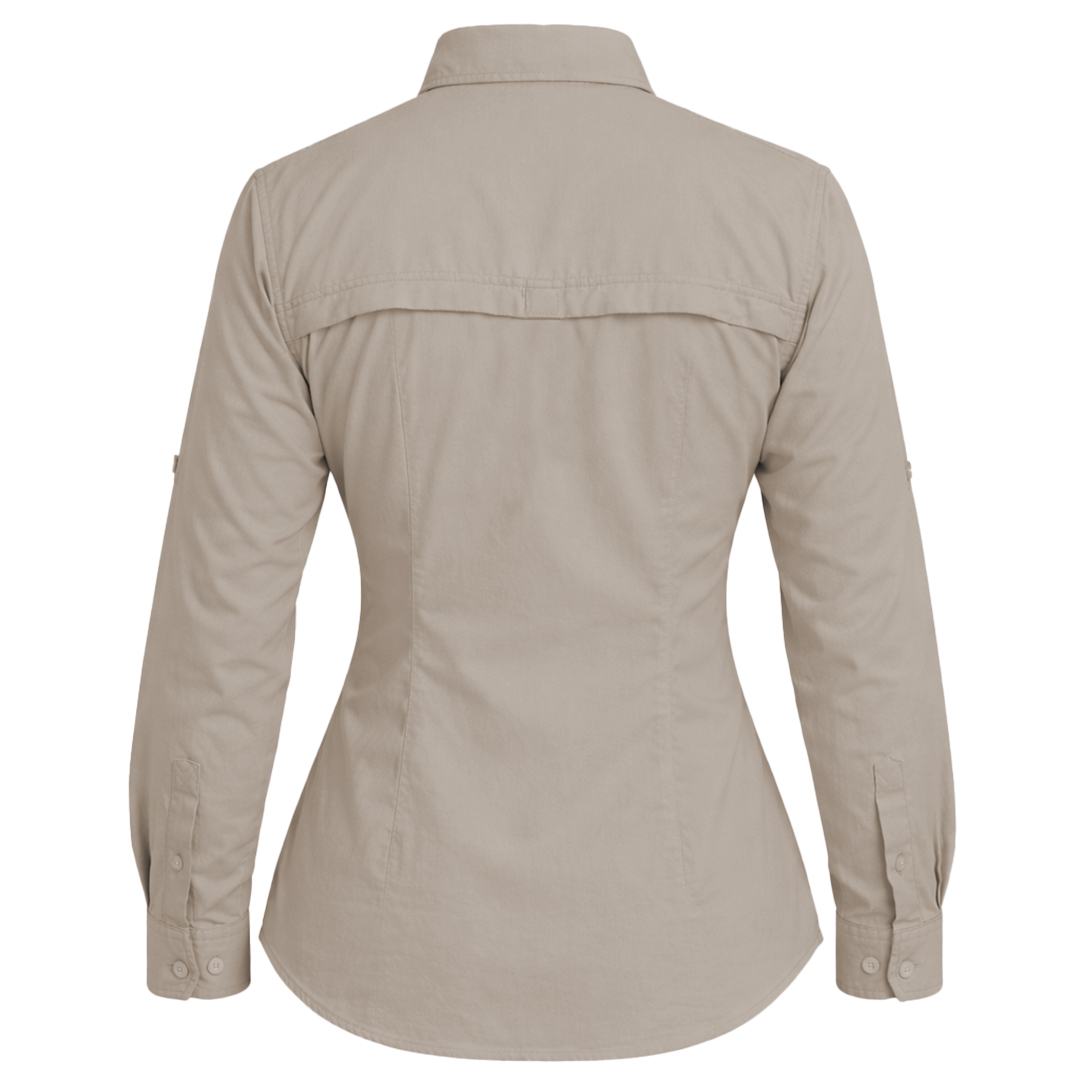 blusa corporativa modelo sand 100% nylon upf50+