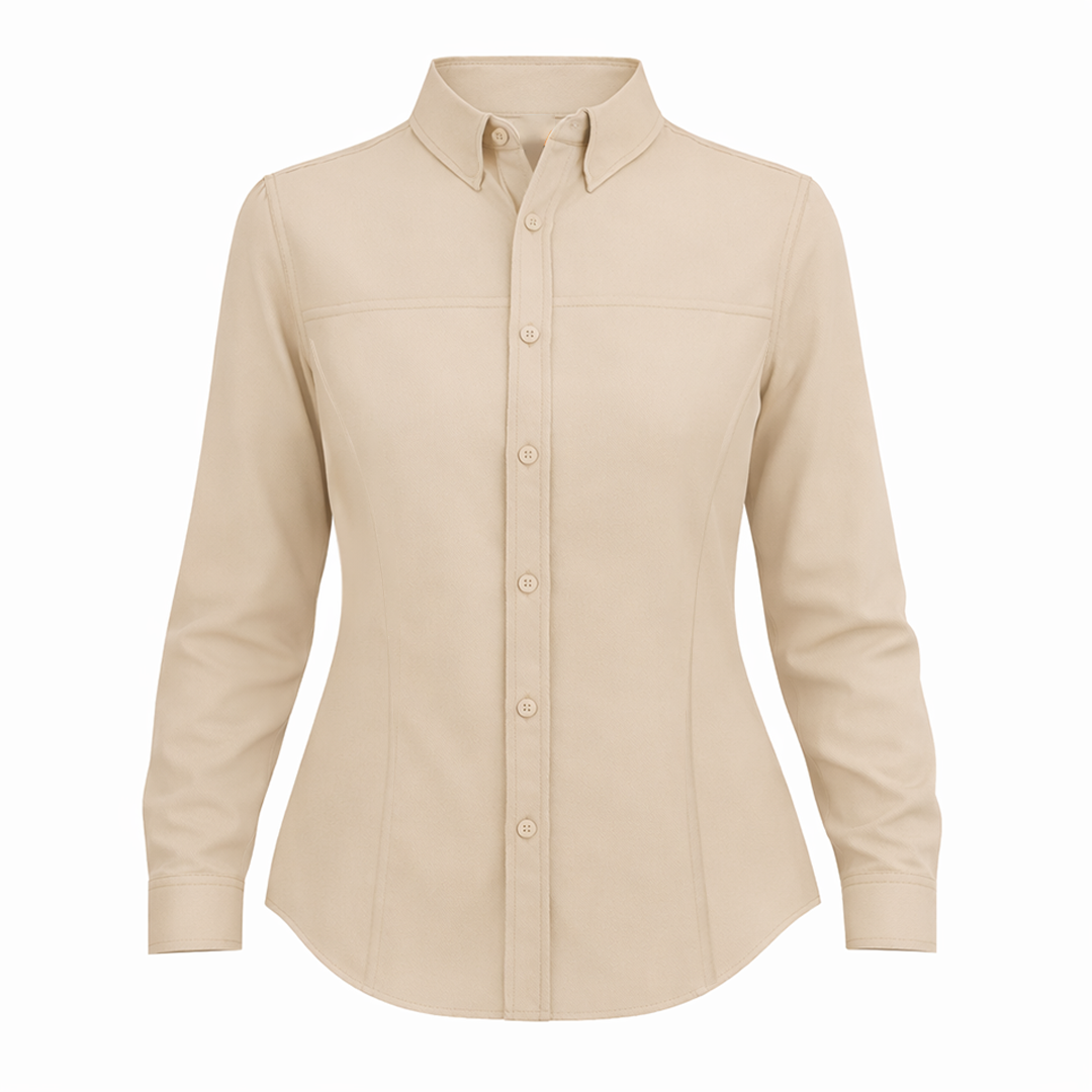 blusa corporativa modelo sand 100% nylon upf50+